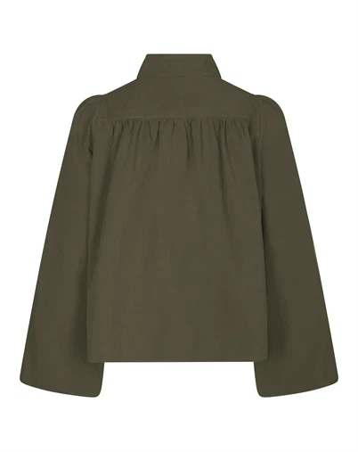 Neo Noir - Tirsa Twill Jakke - Army 